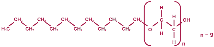 Lauromacrogol 400 (Polidocanol) - Formel
